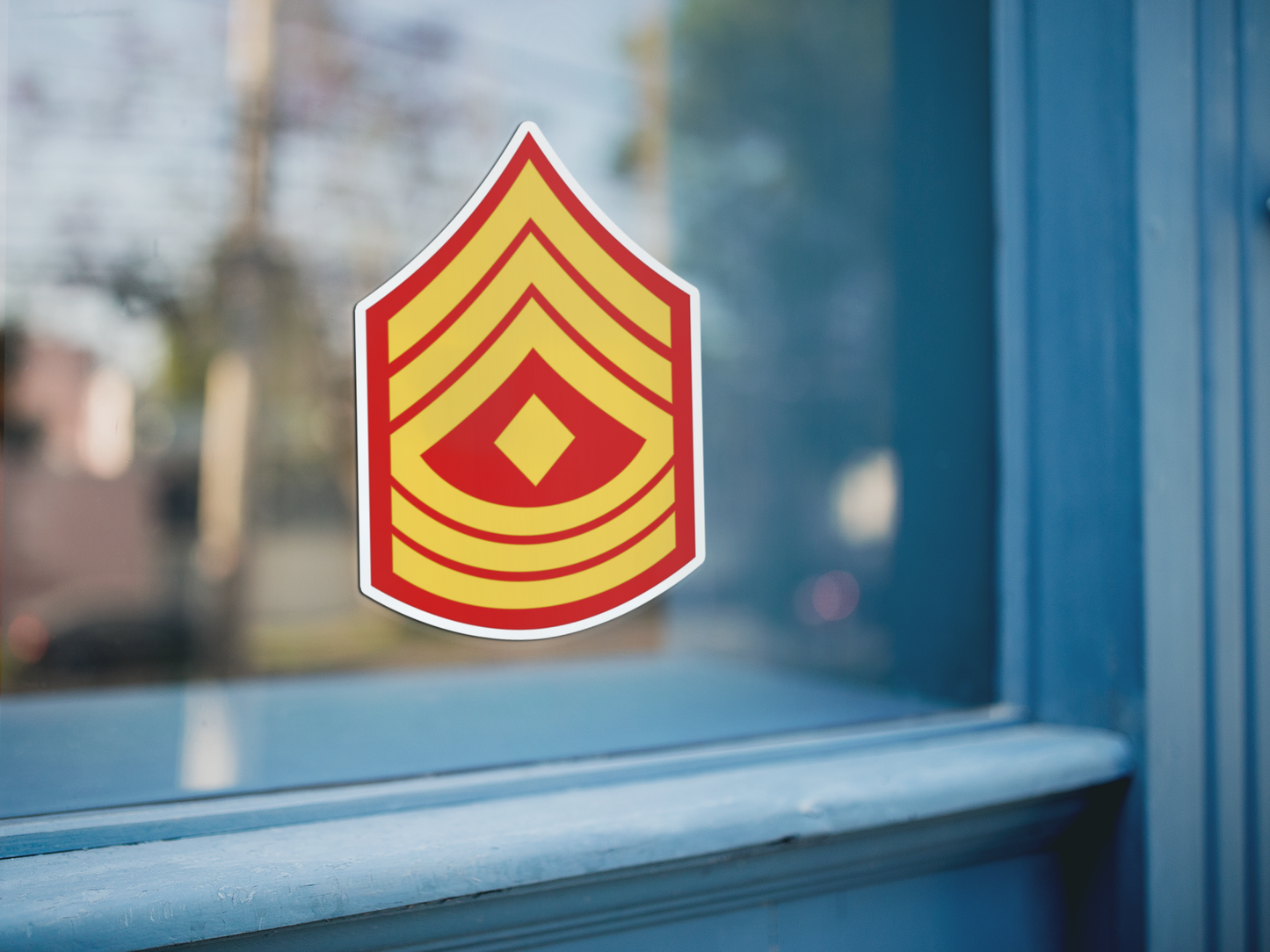 First Sergeant Rank Sticker - Marine Corps