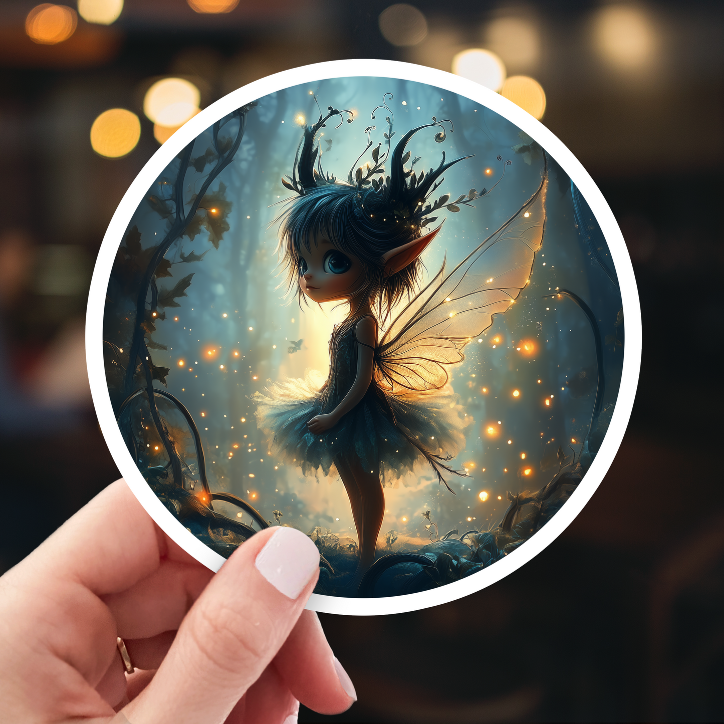 Fairy Sticker - Kiss-Cut Vinyl Decal