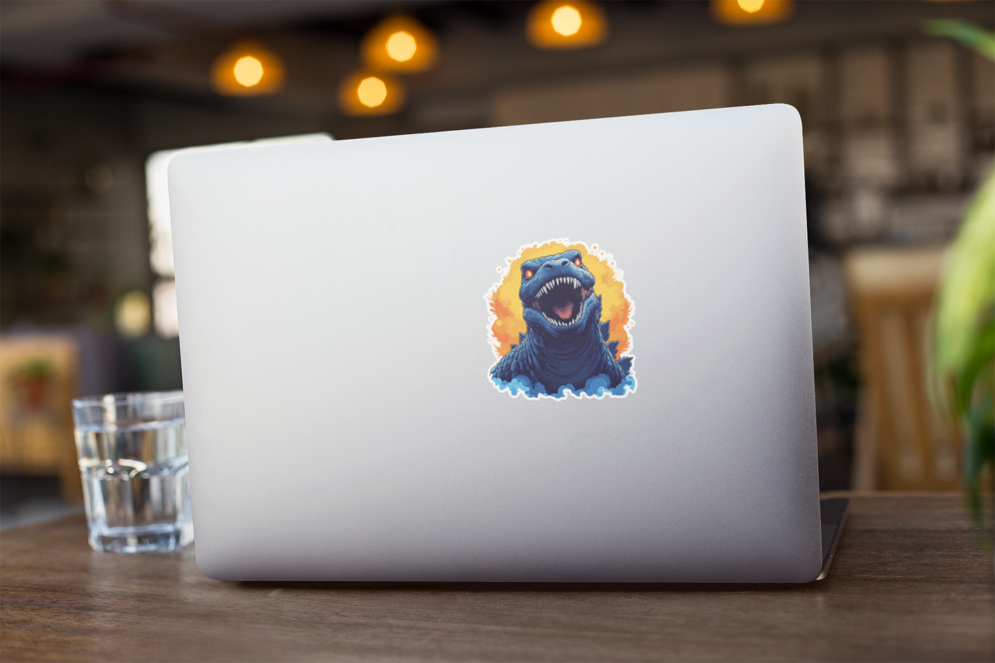 Godzilla Roaring Sticker - Vinyl Decal